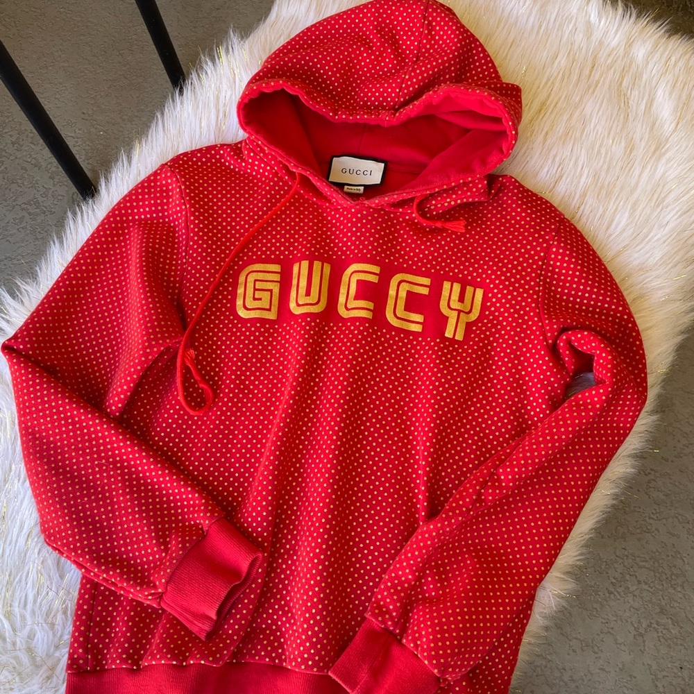 Pre-loved Gucci hoodie.